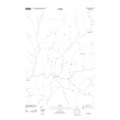 2013 Map of Lawton, 2013 Print