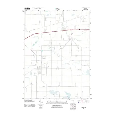 2011 Map of Lawton, 2011 Print