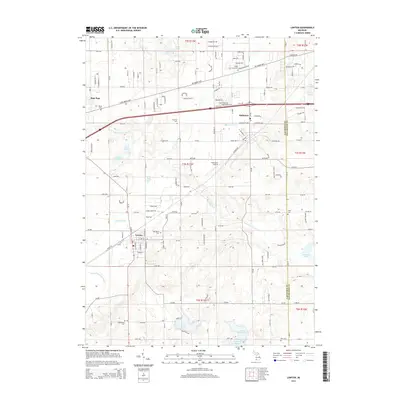 2014 Map of Lawton, 2014 Print