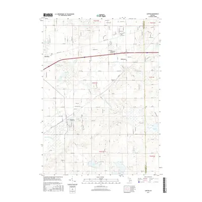 2017 Map of Lawton, 2017 Print