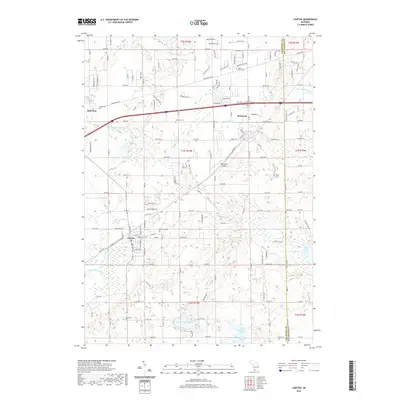 2019 Map of Lawton, 2019 Print