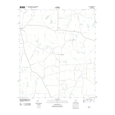 2011 Map of Lax, 2011 Print