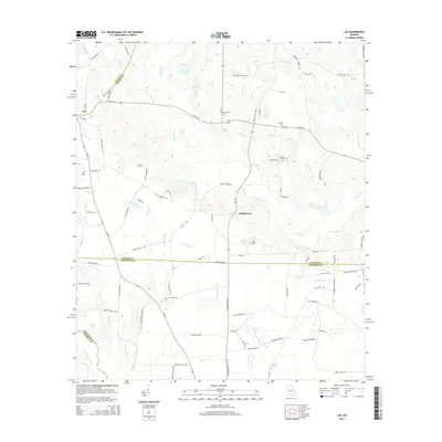 2014 Map of Lax, 2014 Print