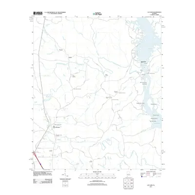 2011 Map of Lay Dam, 2011 Print