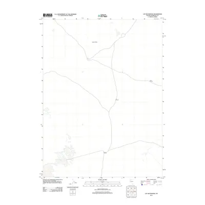 2011 Map of Lay Waterhole, 2011 Print