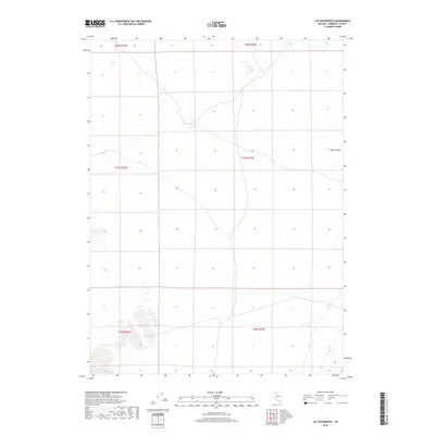 2018 Map of Lay Waterhole, 2018 Print
