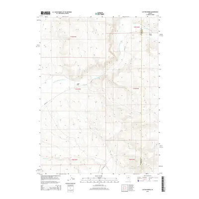2015 Map of Layton Spring, 2015 Print