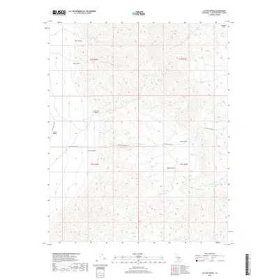 2018 Map of Layton Spring, 2018 Print