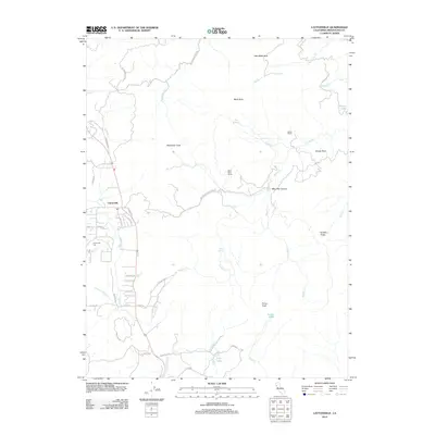 2012 Map of Laytonville, 2012 Print