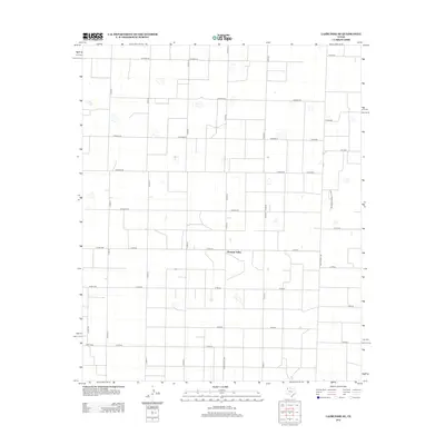 2012 Map of Lazbuddie SE, 2012 Print