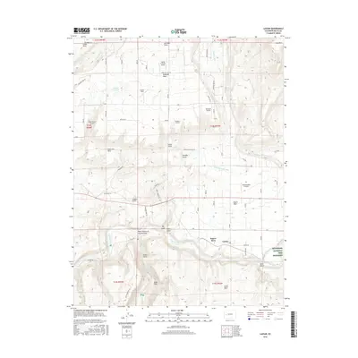 2016 Map of Lazear, 2016 Print