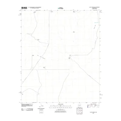 2010 Map of Lazy E Ranch, 2010 Print