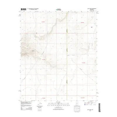 2013 Map of Lazy E Ranch, 2013 Print