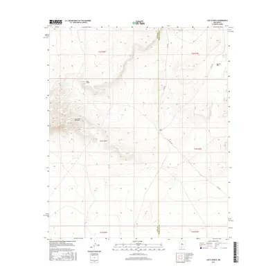 2017 Map of Lazy E Ranch, 2017 Print