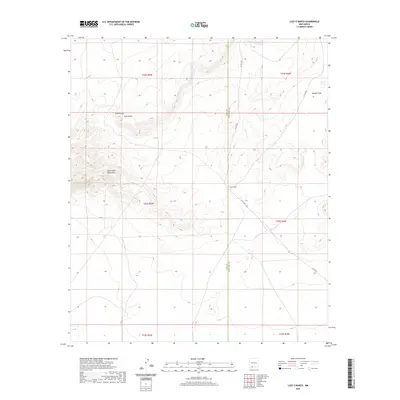 2020 Map of Lazy E Ranch, 2020 Print