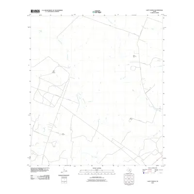 2010 Map of Lazy F Ranch, 2010 Print