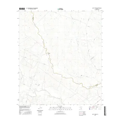 2016 Map of Lazy F Ranch, 2016 Print