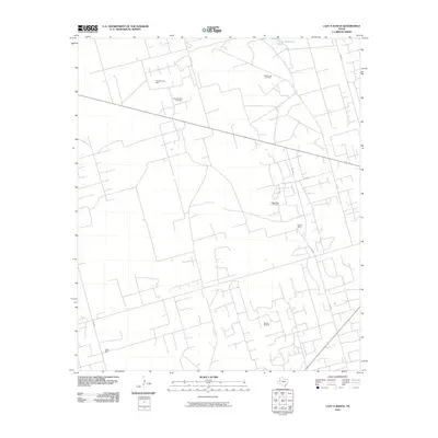 2010 Map of Lazy X Ranch, 2010 Print