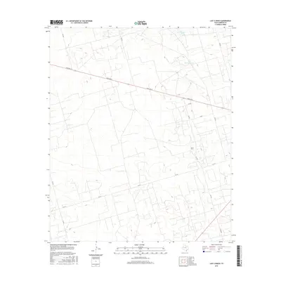 2016 Map of Lazy X Ranch, 2016 Print