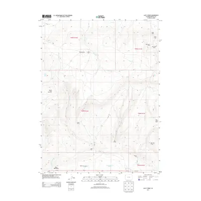 2013 Map of Lazy Y Point, 2013 Print