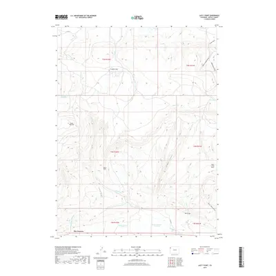 2019 Map of Lazy Y Point, 2019 Print