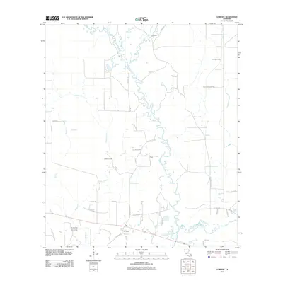 2012 Map of Le Blanc, 2012 Print