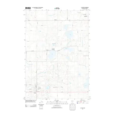2013 Map of Le Center, 2013 Print