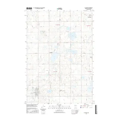 2016 Map of Le Center, 2016 Print