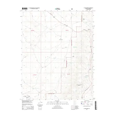 2014 Map of Le Fevre Ridge, 2014 Print
