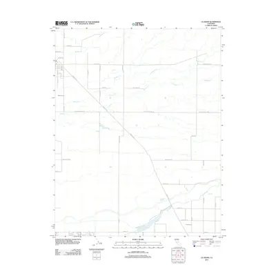 2012 Map of Le Grand, 2012 Print