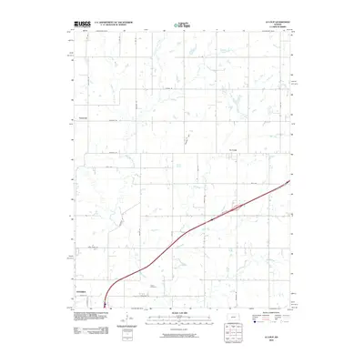 2009 Map of Le Loup, 2009 Print