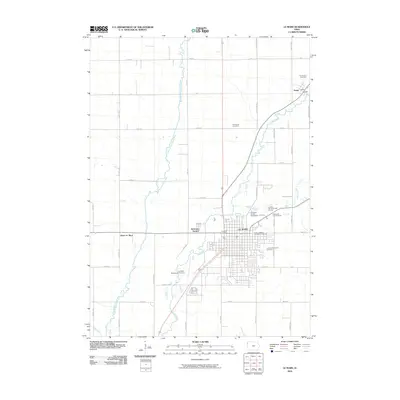 2010 Map of Le Mars, 2010 Print