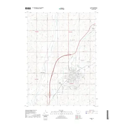 2018 Map of Le Mars, 2018 Print