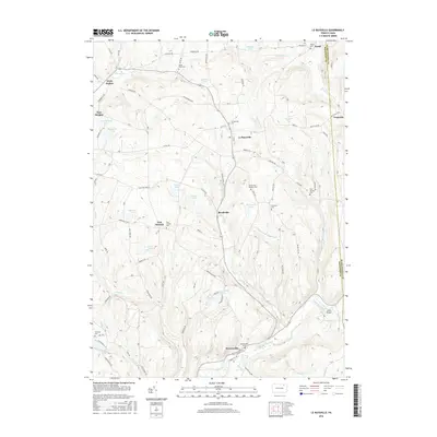 2016 Map of Le Raysville, 2016 Print