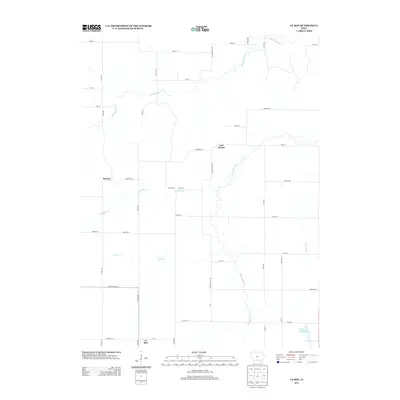 2013 Map of Le Roy, 2013 Print
