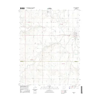 2015 Map of Le Roy, 2015 Print
