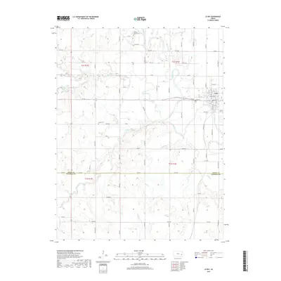 2018 Map of Le Roy, 2018 Print
