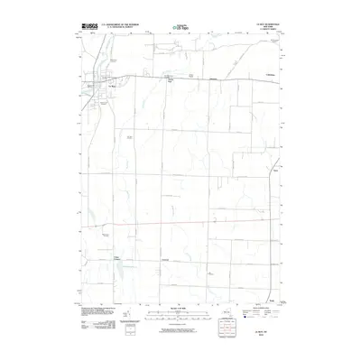 2010 Map of Le Roy, 2010 Print