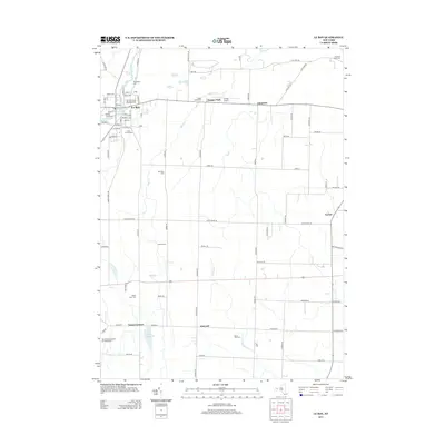 2013 Map of Le Roy, 2013 Print