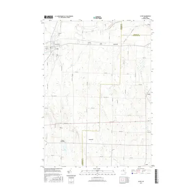2016 Map of Le Roy, 2016 Print