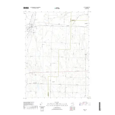 2019 Map of Le Roy, 2019 Print