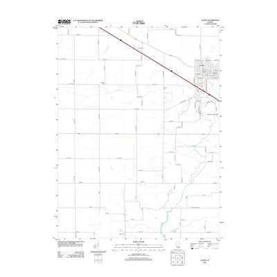 2012 Map of Le Roy, 2012 Print