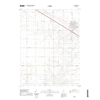 2021 Map of Le Roy, 2021 Print