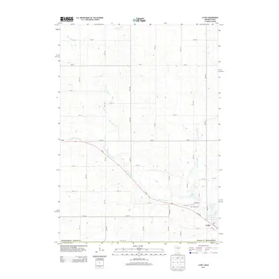 2013 Map of Le Roy, 2013 Print