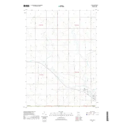 2019 Map of Le Roy, 2019 Print