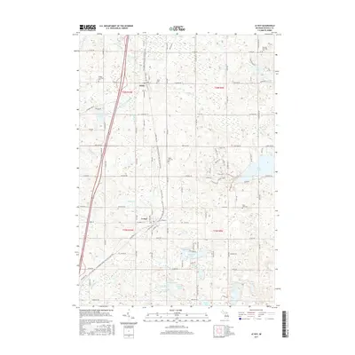 2017 Map of Le Roy, 2017 Print