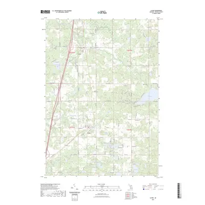 2023 Map of Le Roy, 2023 Print