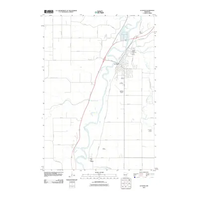 2010 Map of Le Sueur, 2010 Print