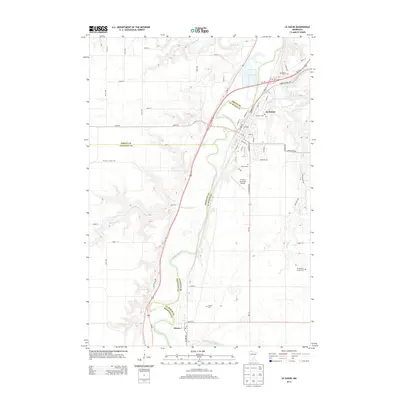 2013 Map of Le Sueur, 2013 Print