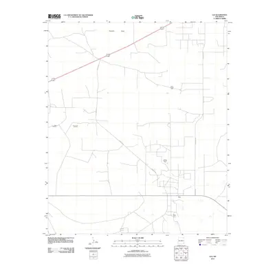 2010 Map of Lea, 2010 Print